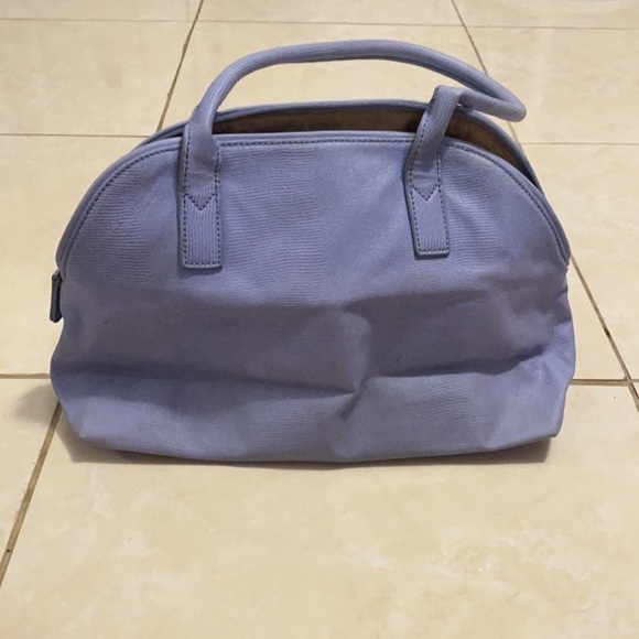 Nine West Purple Satchel Structured Design - Picture 2 of 5